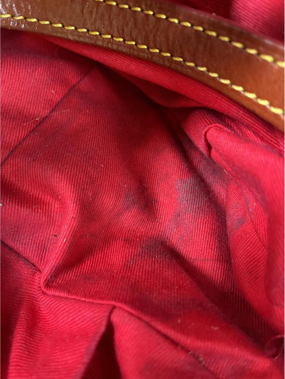 Dooney & Bourke Maroon Patent Leather Crossbody Bag - Picture 11 of 11